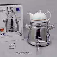 کتری و قوری کف چدن 5.5 لیتر قیطاسی T.GH کد 7060