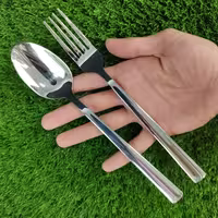 ست قاشق و چنگال استیل نگیر گیلدا طرح شیکاگو کد 166 (6 عددی)