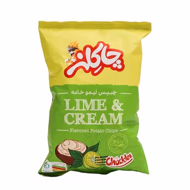 چیپس لیمو و خامه چاکلز 90 گرمی