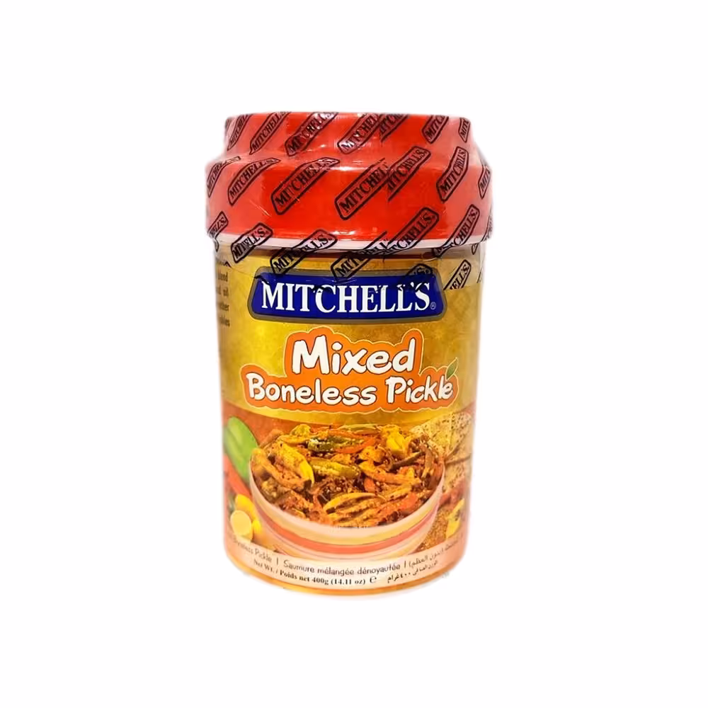 ترشی مخلوط میچلز MITCHELLS وزن 400 گرم