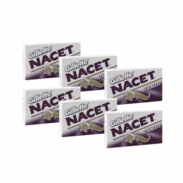 تیغ یدک ژیلت مدل NACET پک 30 عددی