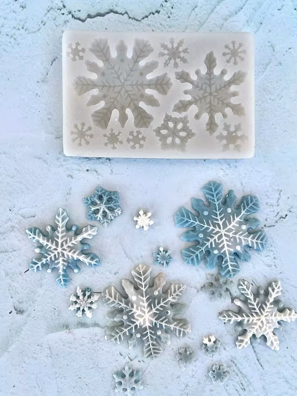 قالب سیلیکونی برف جور