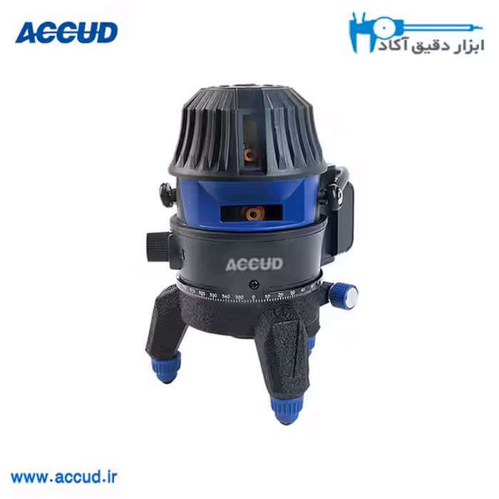 تراز لیزری عمودی افقی خط محیطی Accud (اکیود اتریش) مدل LL025