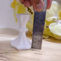 بیس خام شمعدون 9 سانت