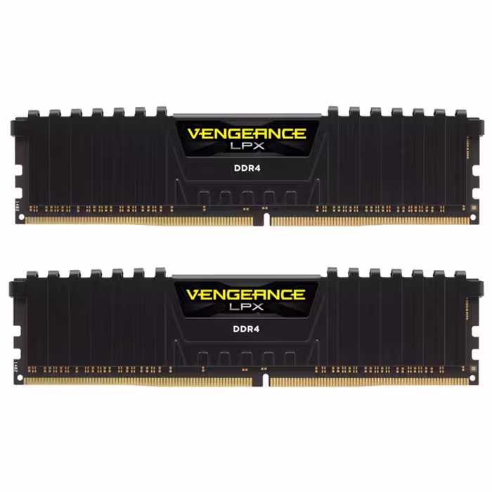 رم دسکتاپ DDR4 دو کاناله 3200 مگاهرتز CL16 کورسیر مدل Vengeance LPX ظرفیت 16 گیگابایت گارانتی 18 ماهه شرکتی