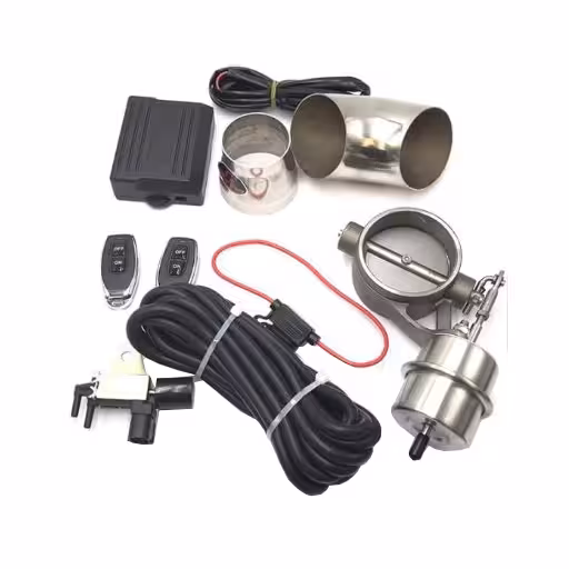 خرید کیت اگزوز وکیومی ریموت دار همراه با پمپ کمپرسور | اتوموبی