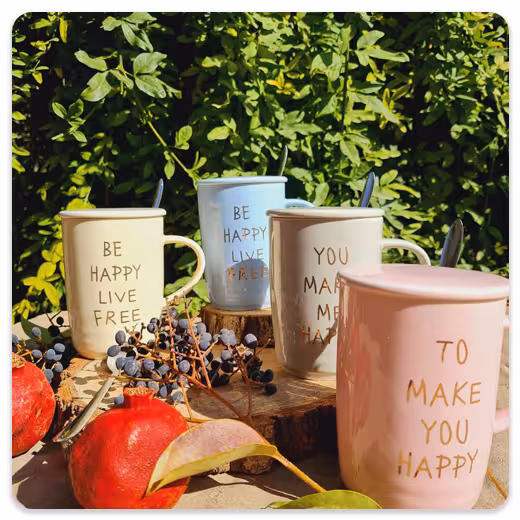 ماگ طرح رنگی