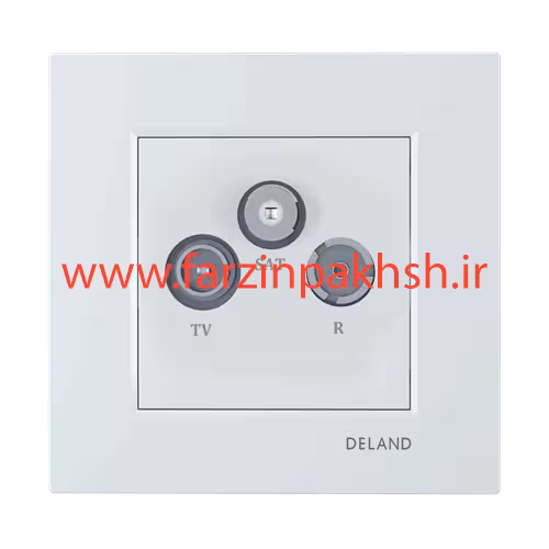 پریز آنتن مرکزی توکار دلند مدل آسا