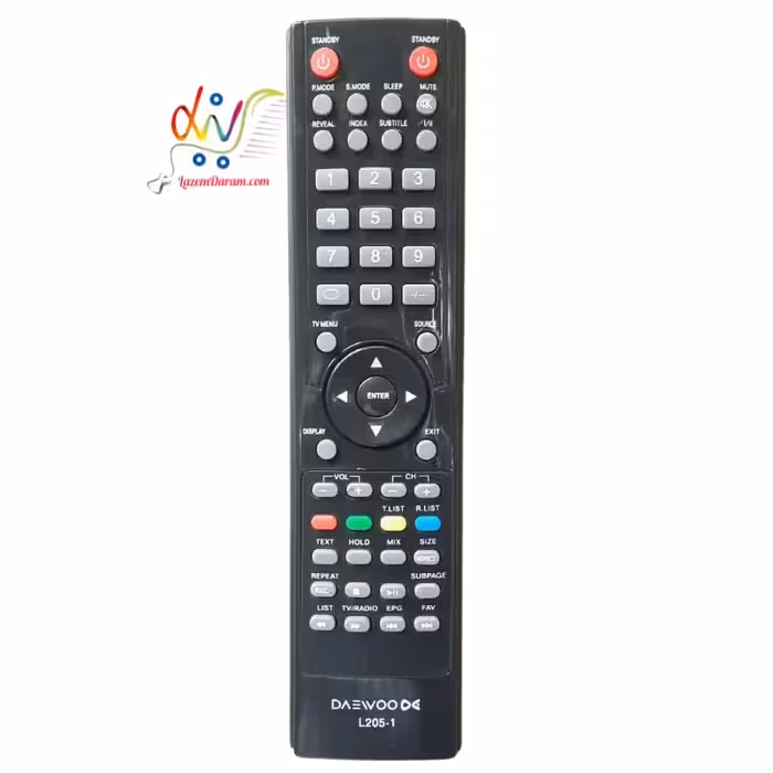 کنترل تلویزیون دوو L205-1