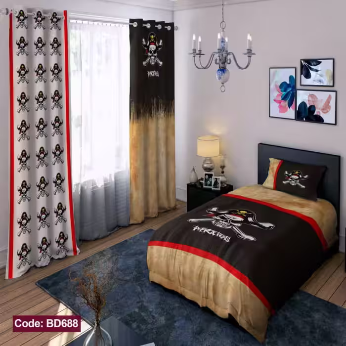 روتختی جمجمه دزد دریایی کد BD688