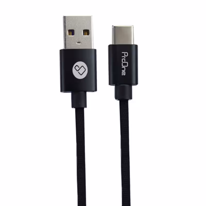 کابل تبدیل USB به لایتنینگ پرووان مدل PCC120 طول 20 سانتی متر