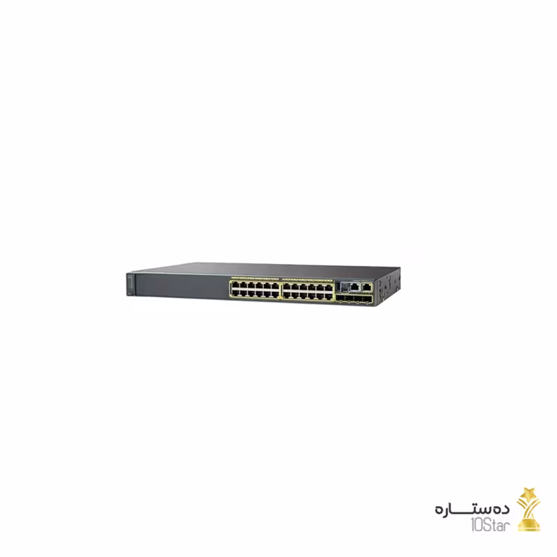 سوئیچ شبکه مدیریتی سیسکو 24 پورتی WS-C2960X-24TS-L