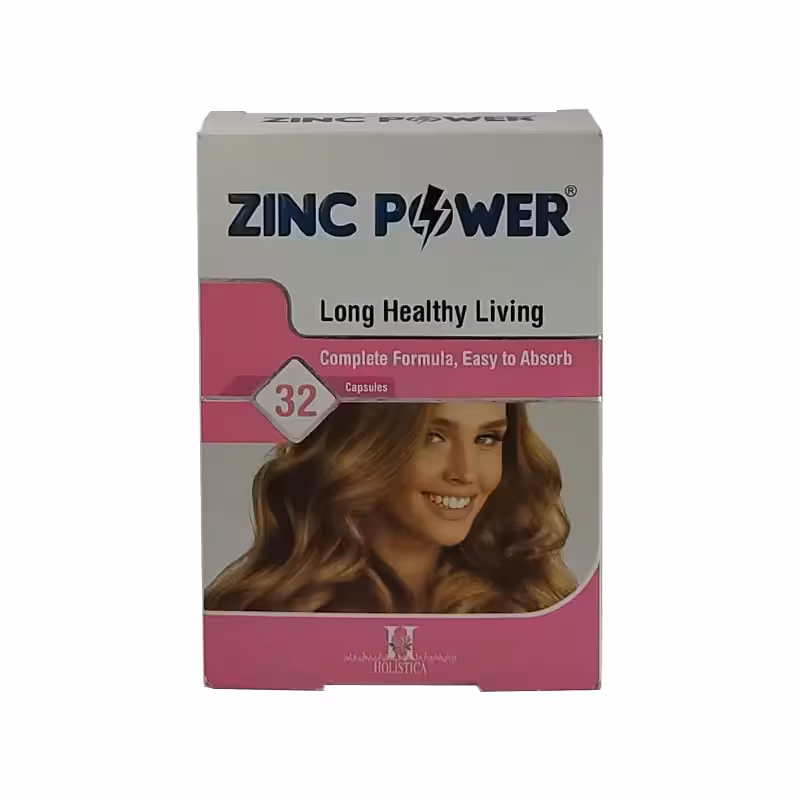 کپسول زینک پاور هولیستیکا 32 عدد