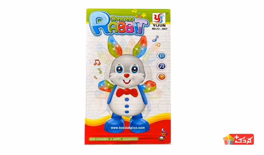 ربات خرگوش رقاص موزيكال مدل YJ-3007