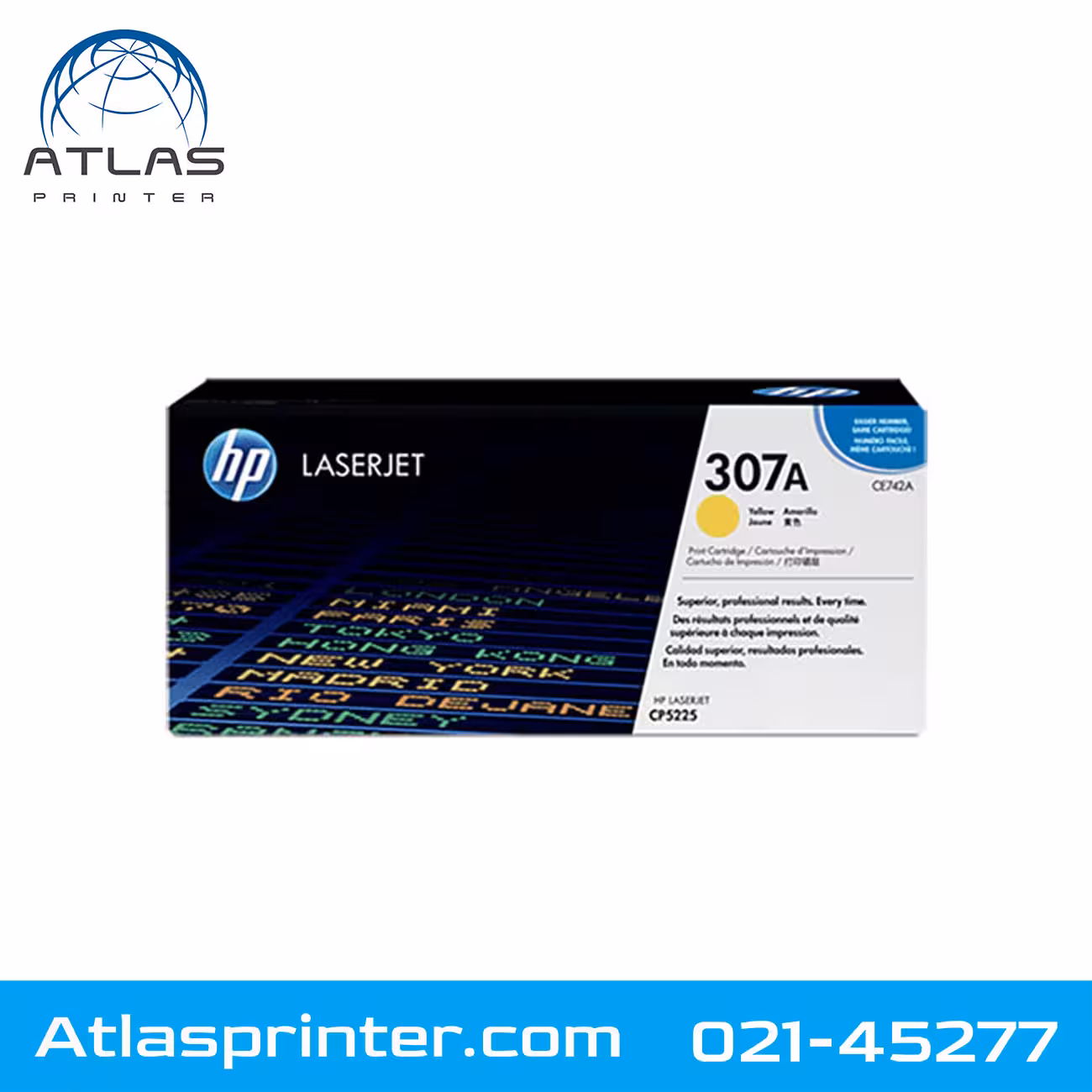 کارتریج لیزری اچ پی HP 307A زرد