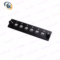 بلانک پچ پنل فیبر نوري 6 پورت کبیرصنعت Kabir sanat