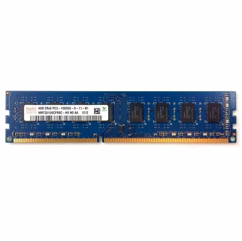 رم کامپیوتر DDRr3 هاینیکس 2 کاناله ظرفیت 4گیگ  RAM - 4GB  12800 DDR3- 1600MHz