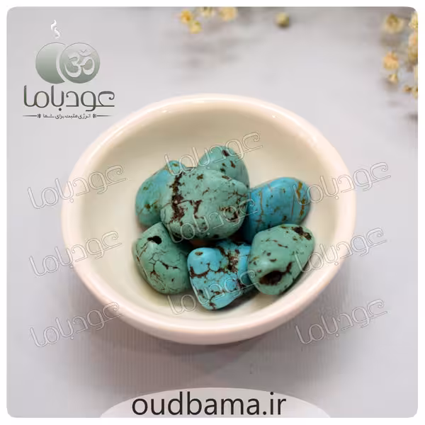 سنگ فیروزه اصل تامبل سنگ آرامش ، مهربانی و راهگشا