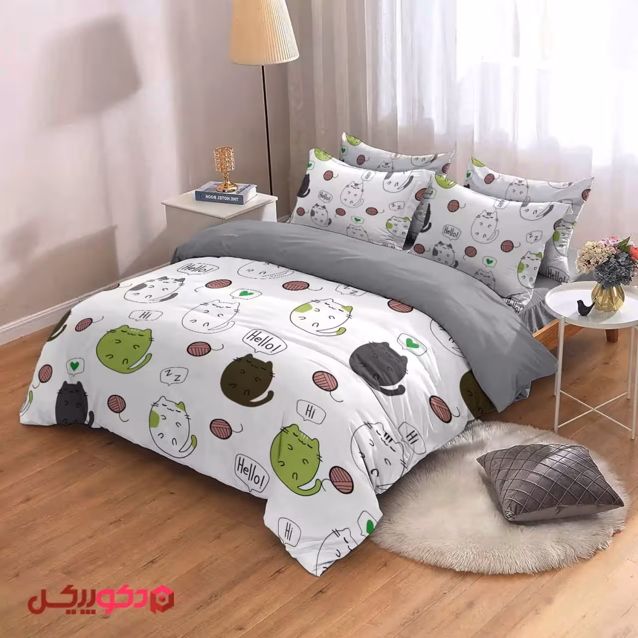 روتختی سه بعدی گربه کیوت D37