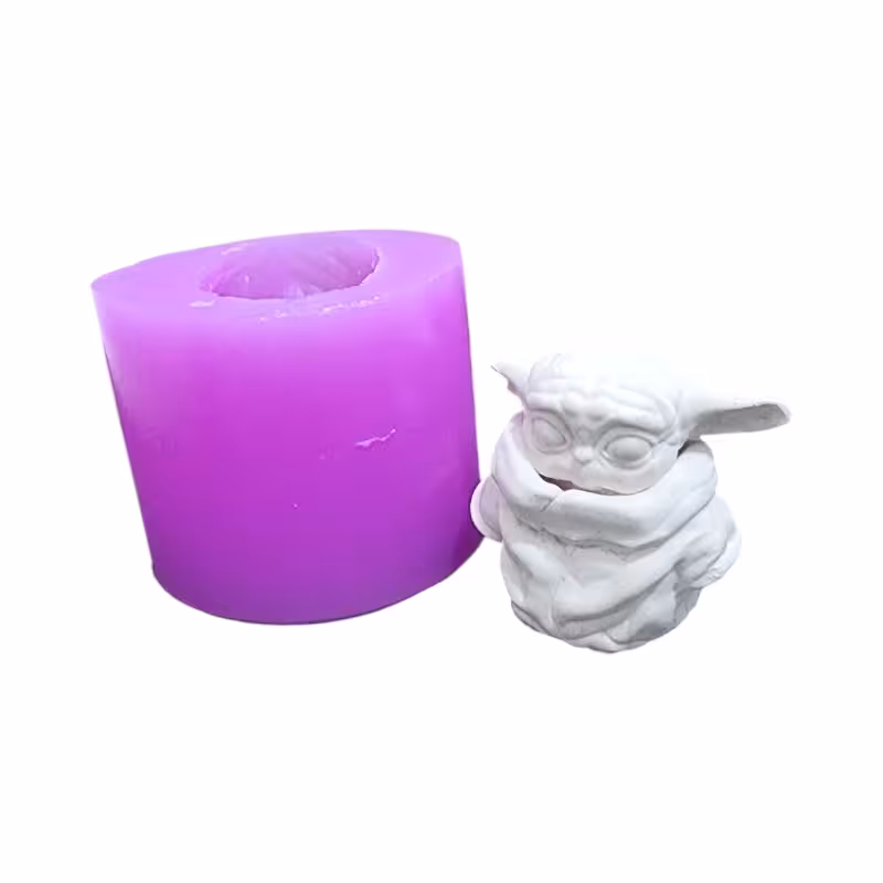 قالب سیلیکونی بیبی یودا ارتفاع 6 سانت