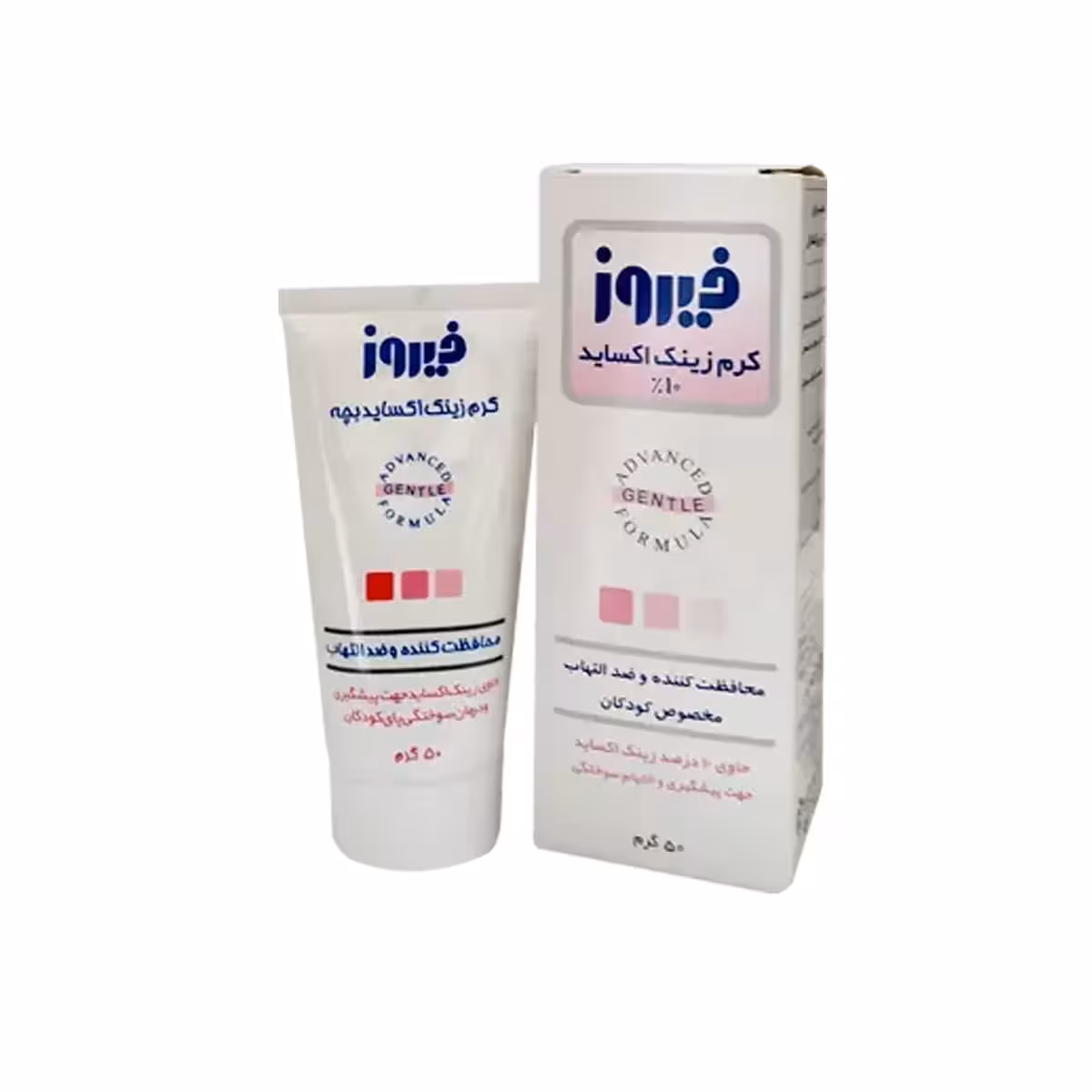 فیروز کرم زينک اکسايد 10% 50گرمی
