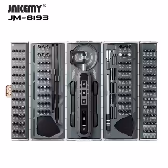 ست پیچ گوشتی شارژی JAKEMY JM-8193