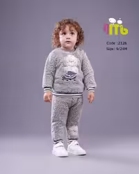 بلوز شلوار خرس اسکیت سوار مهتا کد 2126