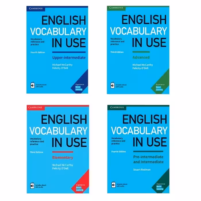 کتاب سری 4 جلدی English Vocabulary In Use