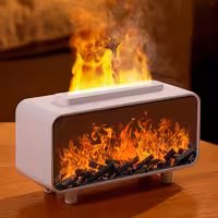 دستگاه بخور ساز و خوشبو کننده دکوری شومینه مدل LA-0646 Vintage Fireplace Aroma Diffuser