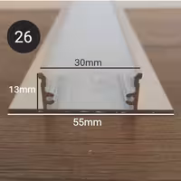 لاینر نوری توکار 5.5 سانتی متری کد 26