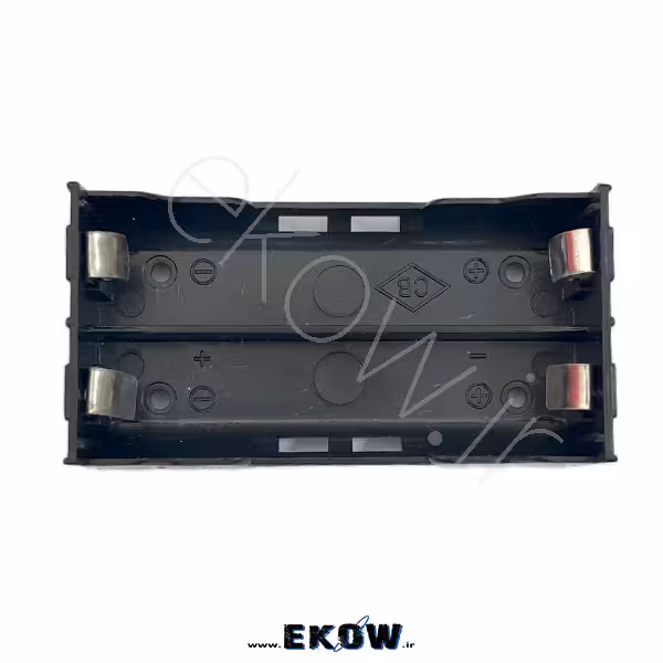 جا باتری دوتایی لیتیوم سایز 18650 روبردی