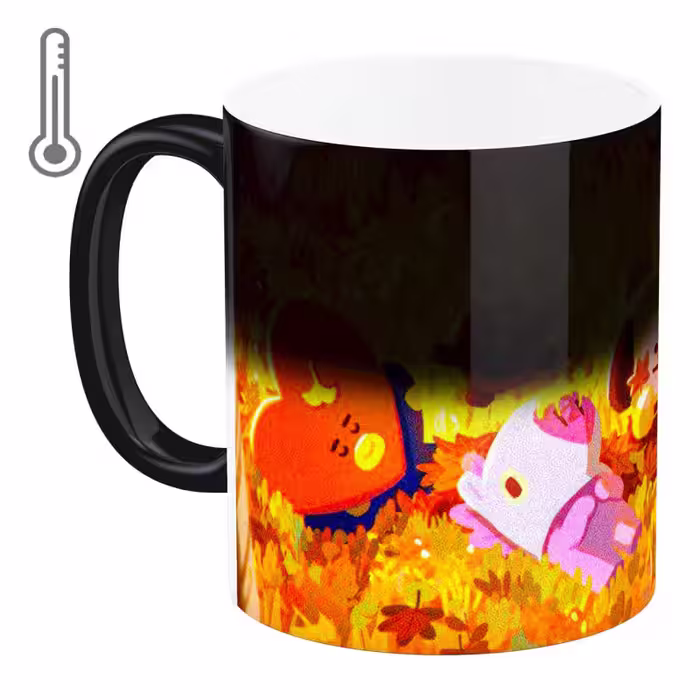 خرید ماگ-لیوان  حرارتی آبنبات رنگی  BT21 کد MKSA0106
