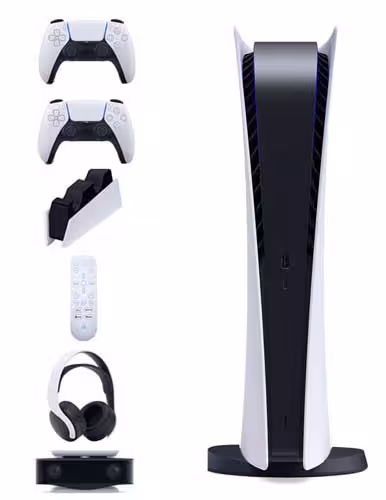 باندل کنسول PlayStation 5 دیجیتال با تمام لوازم جانبی