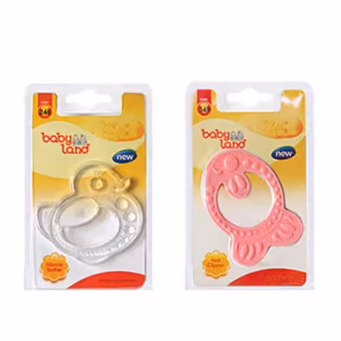 دندان گیر سیلیکونی کودک بی بی لند کد 246 بالای 3 ماهگی