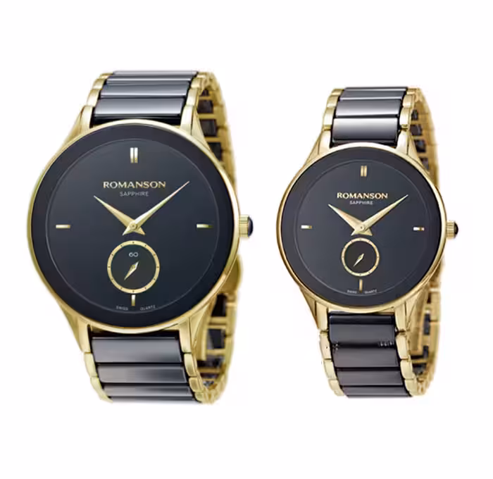 ساعت مچی رومانسون ست زنانه و مردانه مدل ROMANSON TM4236CM1GA31G TM4236CL1GA31G