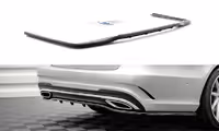 Rear Splitter (with vertical bars) Mercedes-Benz E AMG-Line Sedan W212 Facelift