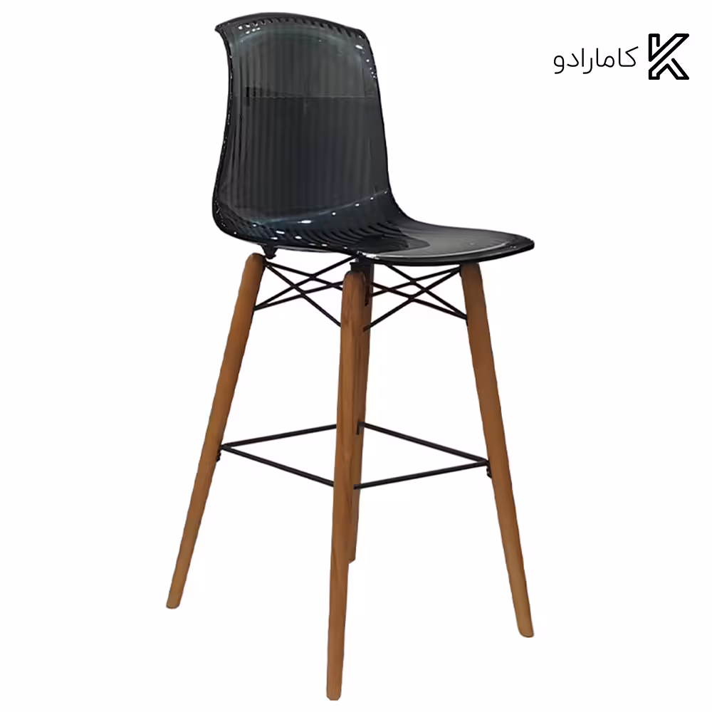 صندلی کانتر پایه چوبی آلگرا نظری