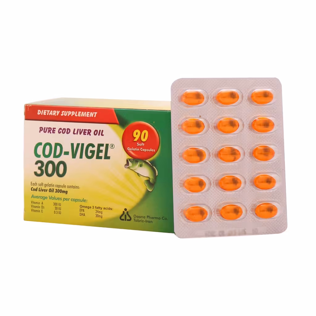 کاد ویژل 300میلی گرم COD-VIGEL 300