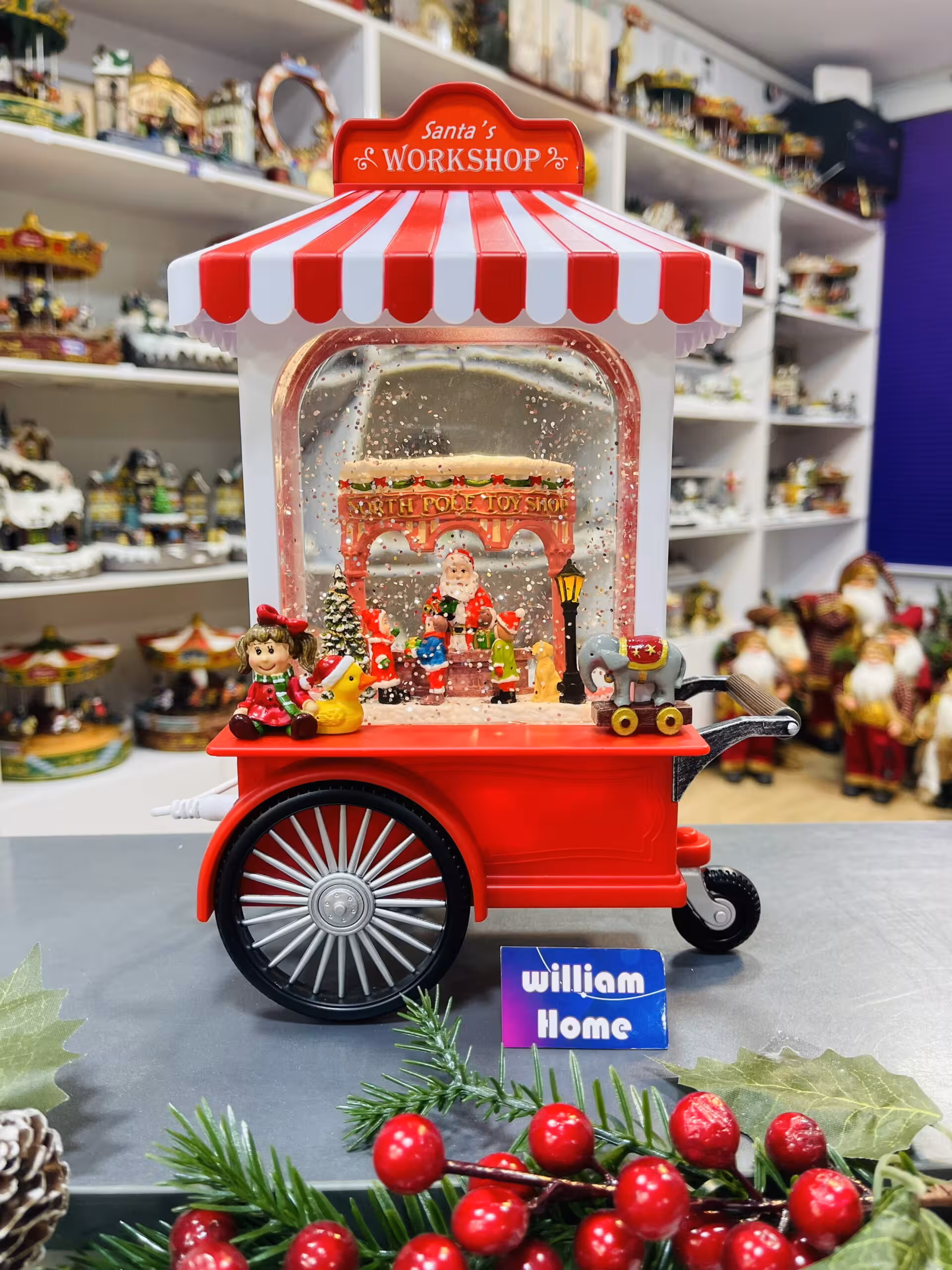 موزیک باکس کارگاه بابانوئل کریسمس، کالسکه A