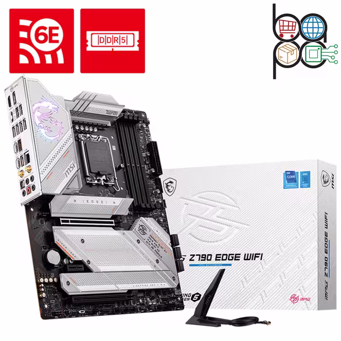 مادربرد کامپیوتر، مدل MPG Z790 EDGE WIFI DDR5، برند MSI