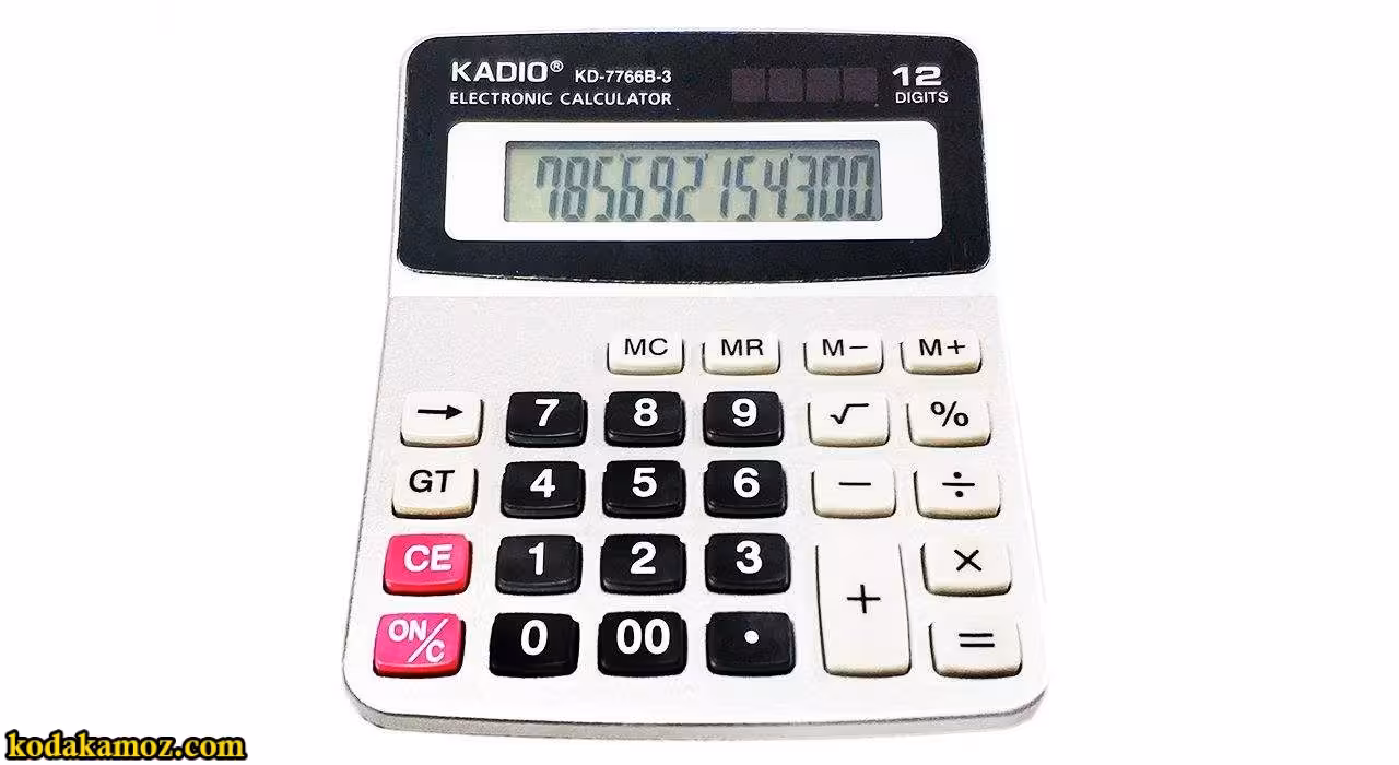 ماشین حساب KADIO KD-7766B-3