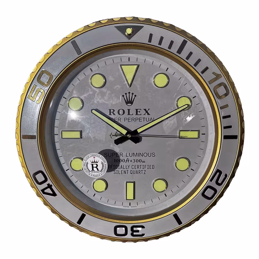 ساعت دیواری رولکس شب نما دار-ROLEX