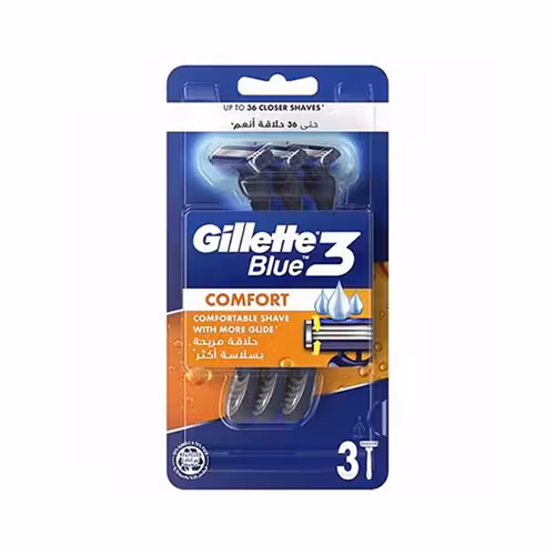 ژیلت بلوتری Gillette Blue3 Comfort بسته 3 عددی
