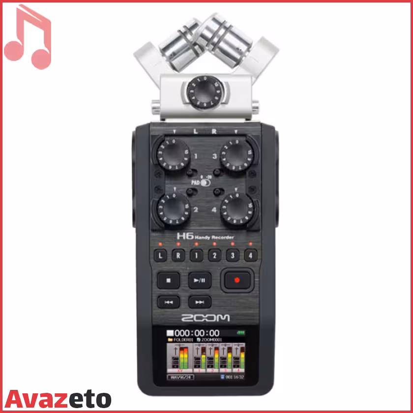 رکوردر صدا زوم ZOOM H6