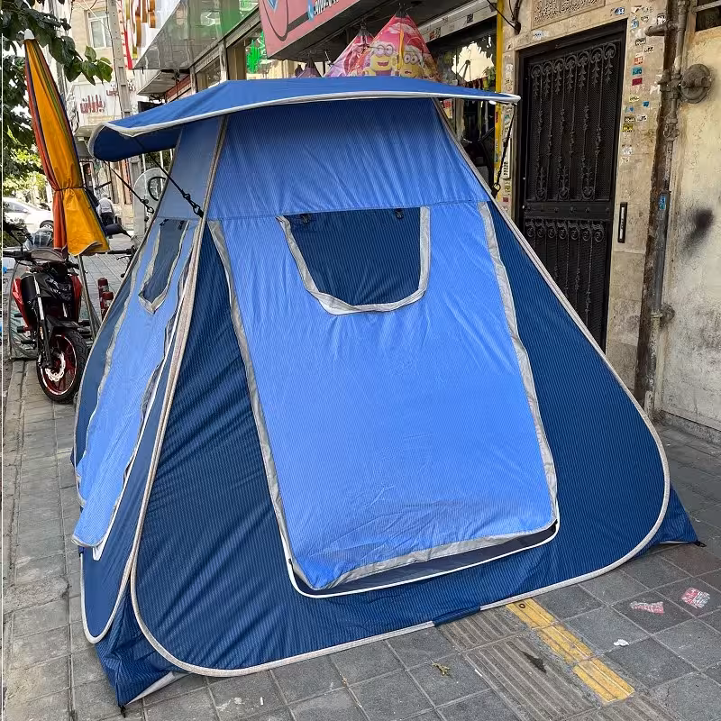 چادر مسافرتی و پشه بند و الاچیق 8 نفره ریپس با جنس آکسفورد برنو  کد16