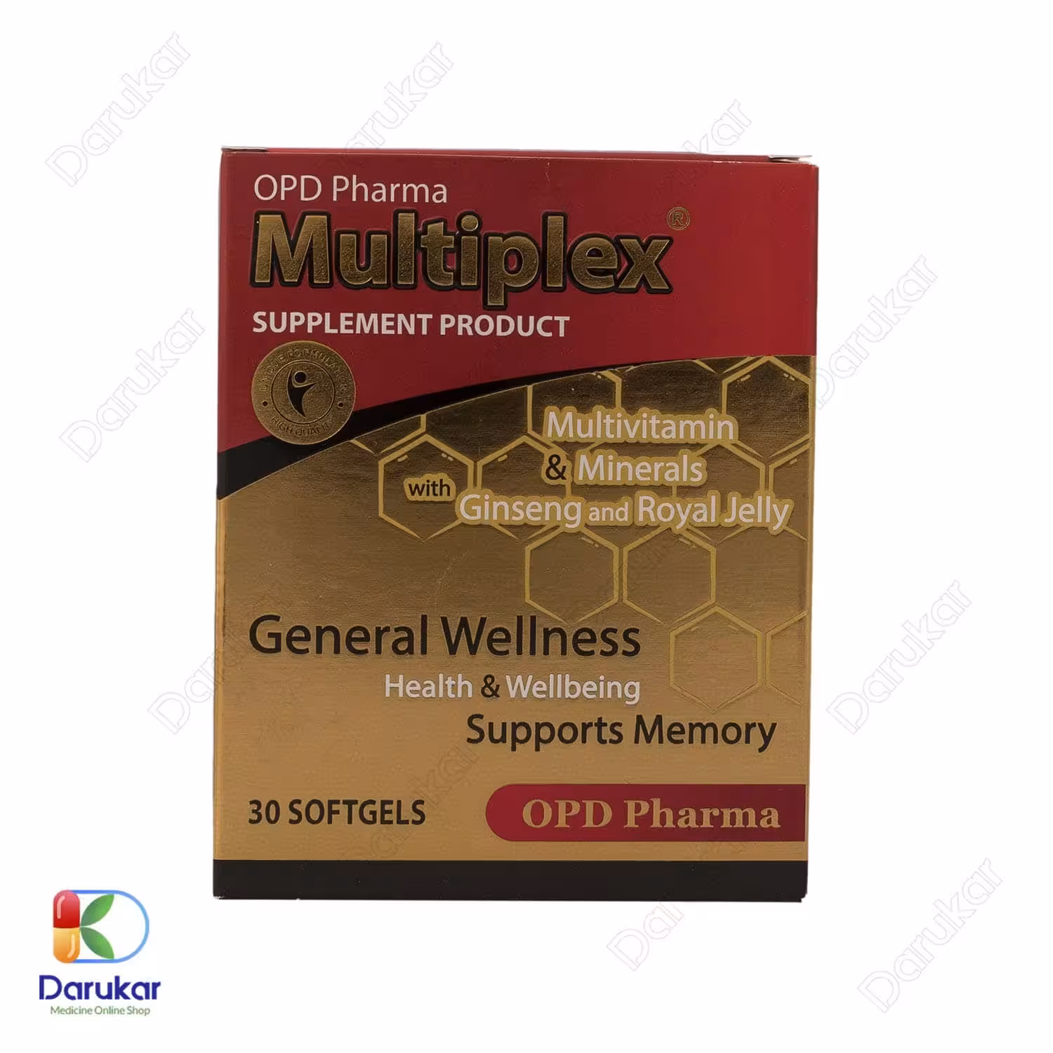 سافت ژل مولتی پلکس او پی دی فارما