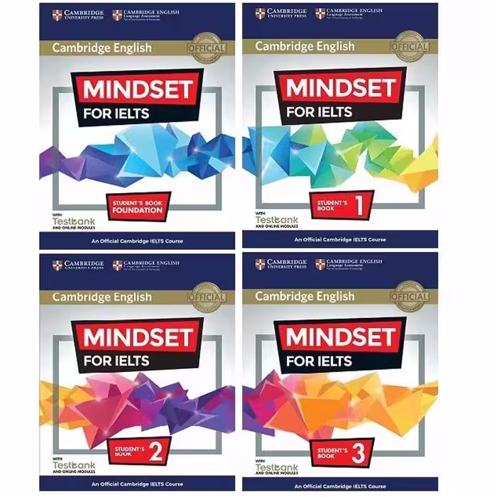 کتاب mindset for Ielts  اثر  جمعی از نویسندگان انتشارات کمبریج رحلی