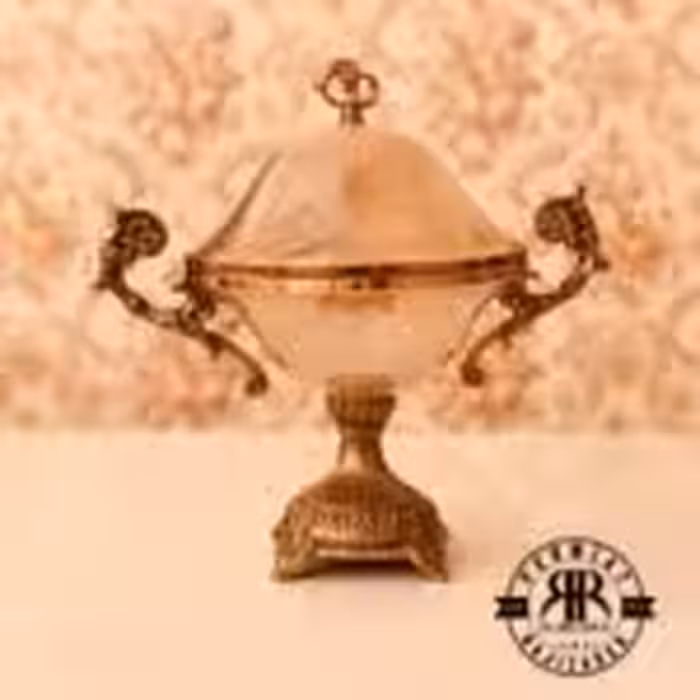 SELVIN سلوین  ظروف ابگز انتیک شکلات درب دار 20112AQ