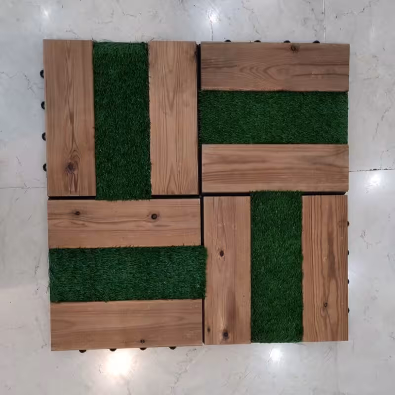 تایل ترکیبی ترموچمن 3تیکه ابعاد 30در30 cm،کاملآ ضدآب و قابل حمل و نصب در هرمحیط (پس کرایه)