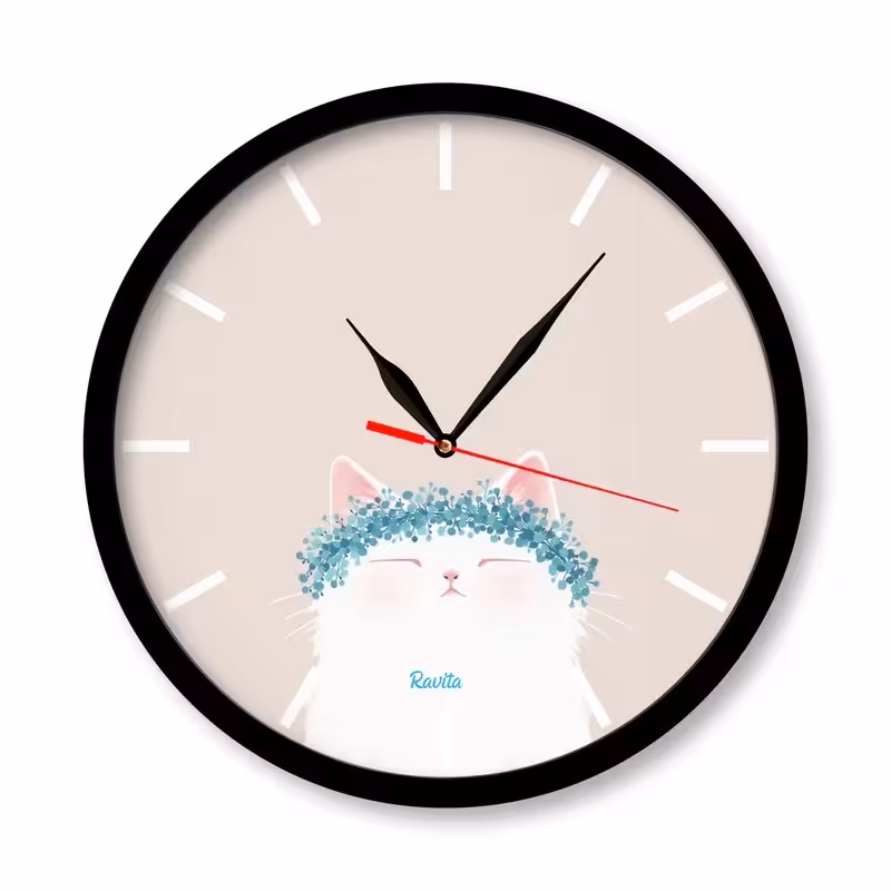 ساعت دیواری کودکان ساعت دیواری بچه گانه ساعت دیواری اتاق کودک ساعت دیواری سیسمونی ساعت دیواری سفید 